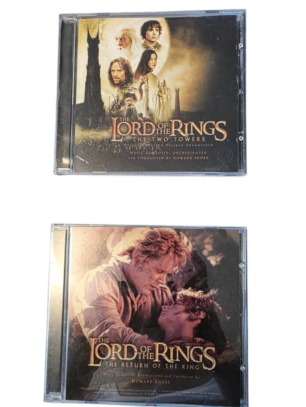 Lord of The Rings 2 CD Soundtrack Bundle